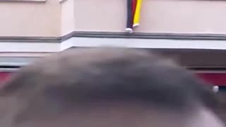 German grandpa gives a lesson in patriotism to Islamic and extreme leftist crowd.