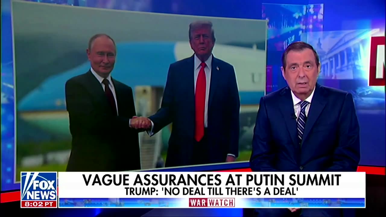 'Not much was accomplished': Fox News host gives brutal analysis of Trump's Putin summit