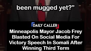 Minneapolis Mayor Jacob Frey Somali Victory Speech