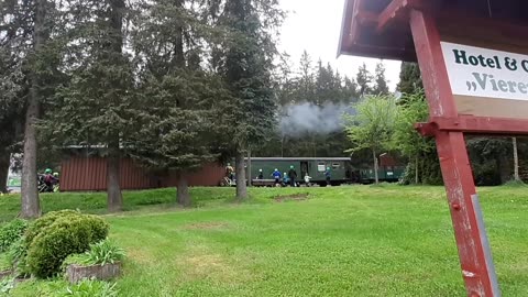 Fichtelbergbahn Vierenstrasse Sehmatal Erzgebirge