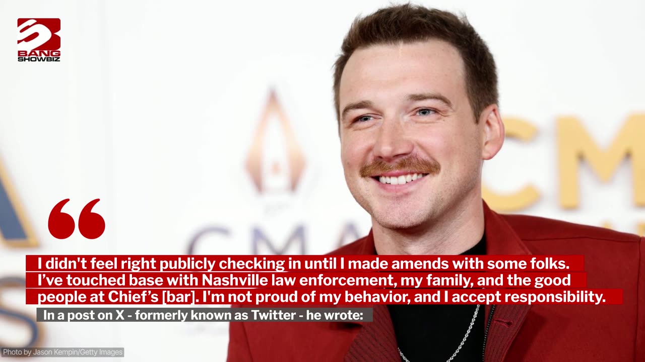Morgan Wallen hasn't set foot in a bar since his brush with the law last year