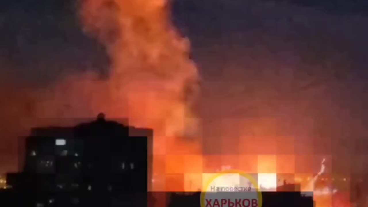 🇷🇺🛸💥🇺🇦 Drone strikes in Kharkov!