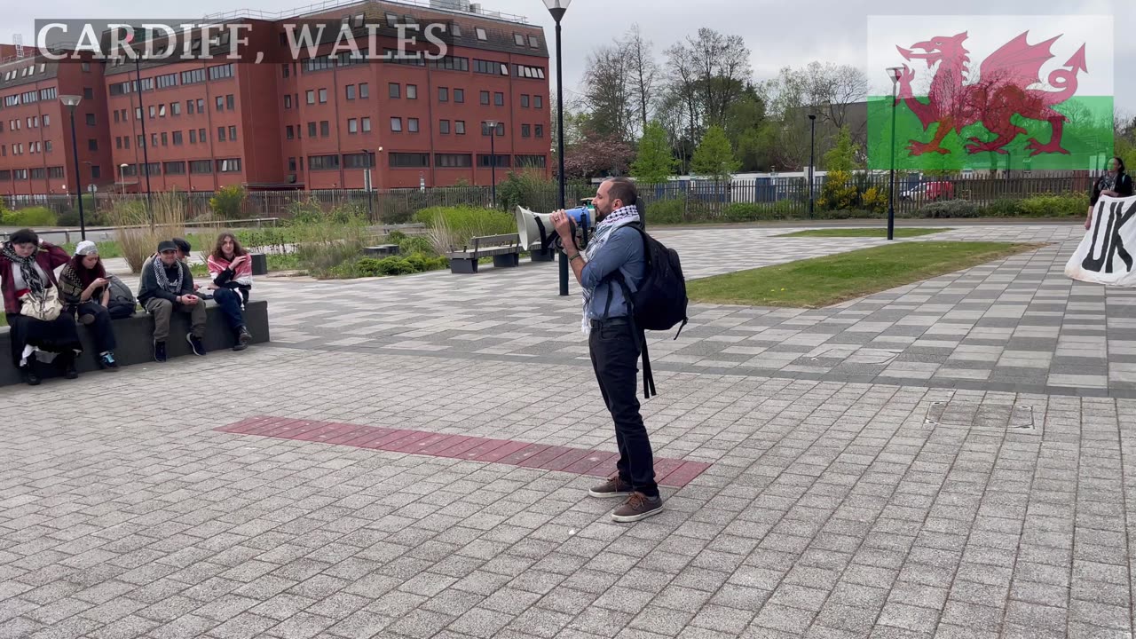Cardiff University X Airbus - March For Palestine - 2, South Wales