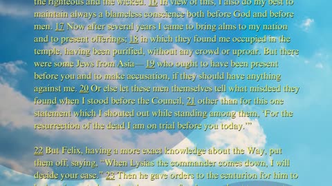Christian Meme Video: Acts Chapters 24-25 (09/14/2025)
