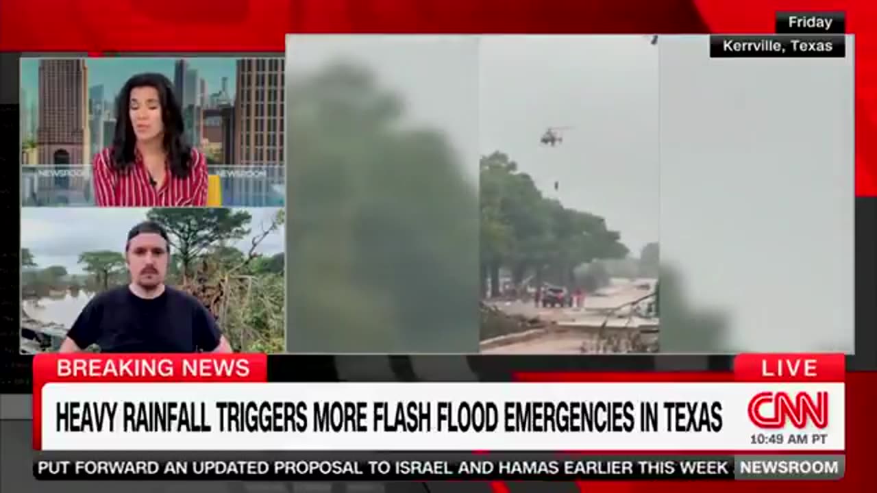 BREAKING: Nick Sortor 's full interview with CNN about what's happening in Texas: