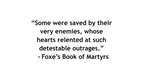 Foxe’s Book of Martyrs: Persecution of the Faithful at Trois, in Champaigne.