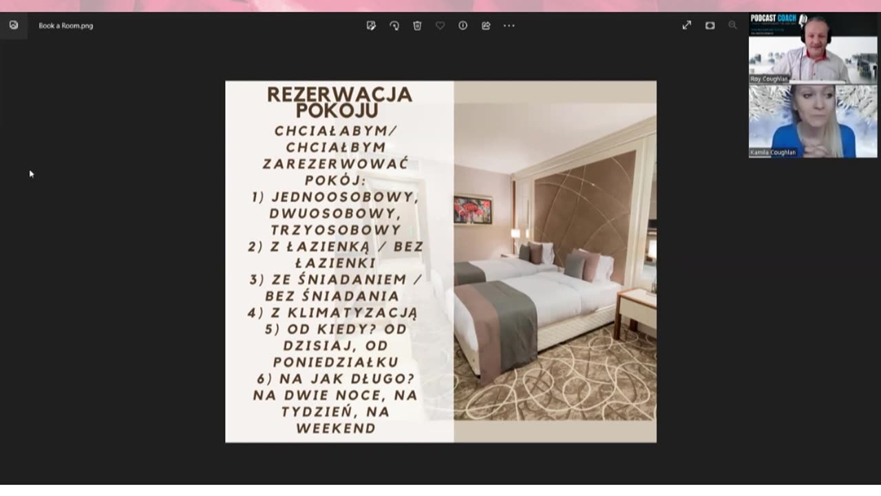 Book a hotel room Part II