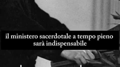 PROFEZIE PRIMA DI ESSERE PAPA