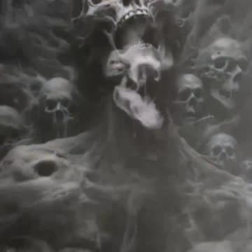 Cadaver en desposición Macabra