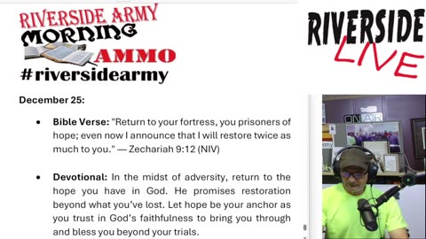 Riverside Morning Ammo Daily Devotional 12.25.25