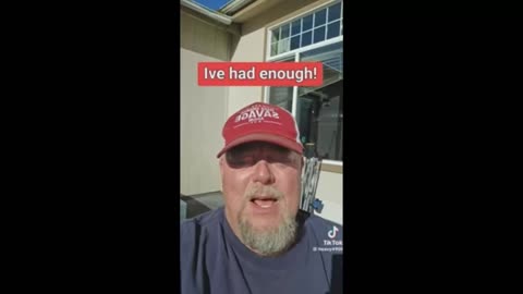 No More. He Had Enough.