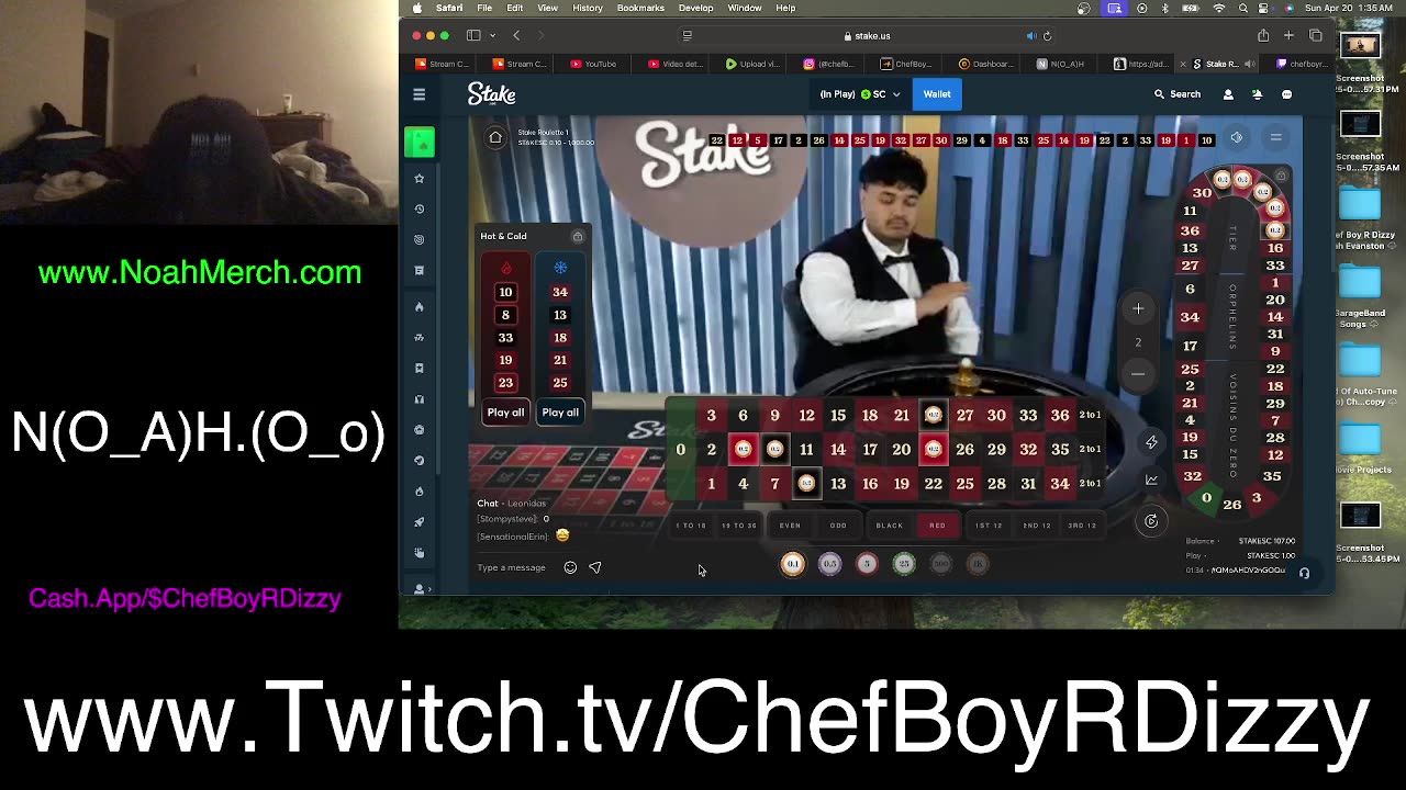 Chef Boy R Dizzy VLOG: @Twitch #Stream (O_o) #April #20 #2025 (O_o) www.Twitch.tv/ChefBoyRDizzy