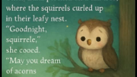 Luna, a calming bedtime story.