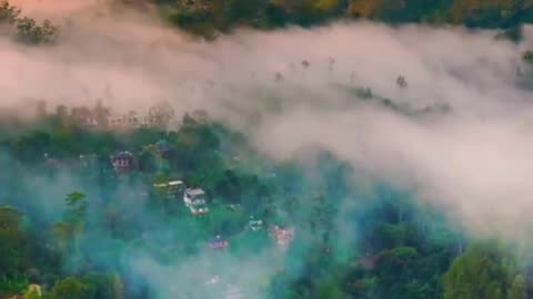 Emerald Hills & Whispering Mist 🏞️🌫️