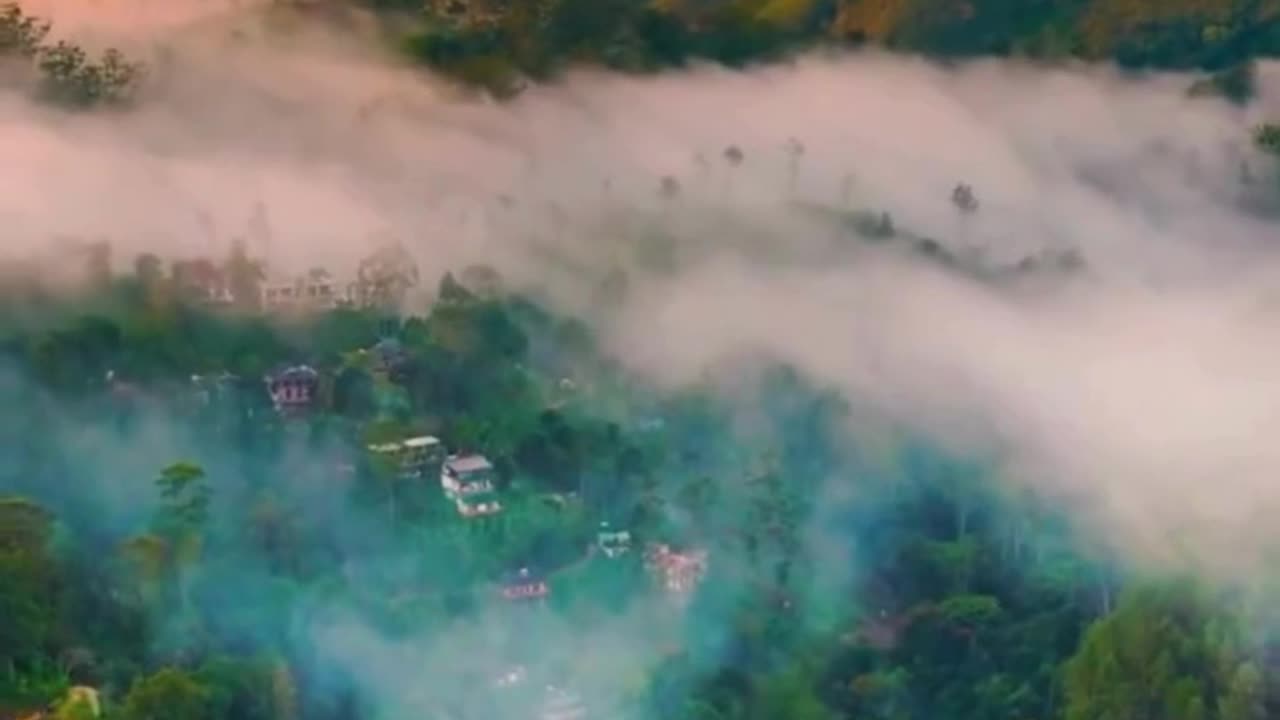 Emerald Hills & Whispering Mist 🏞️🌫️