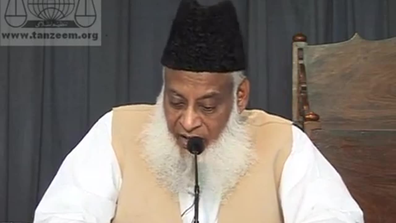Dr Israr Ahmed on Mojuda Dor Ke Musalmano Ke Liye Nabi S.A.W.W Ki Bashartein - HQ