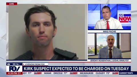 Charlie Kirk shooting suspect to be charged Tuesday, reports say - LiveNOW from FOX