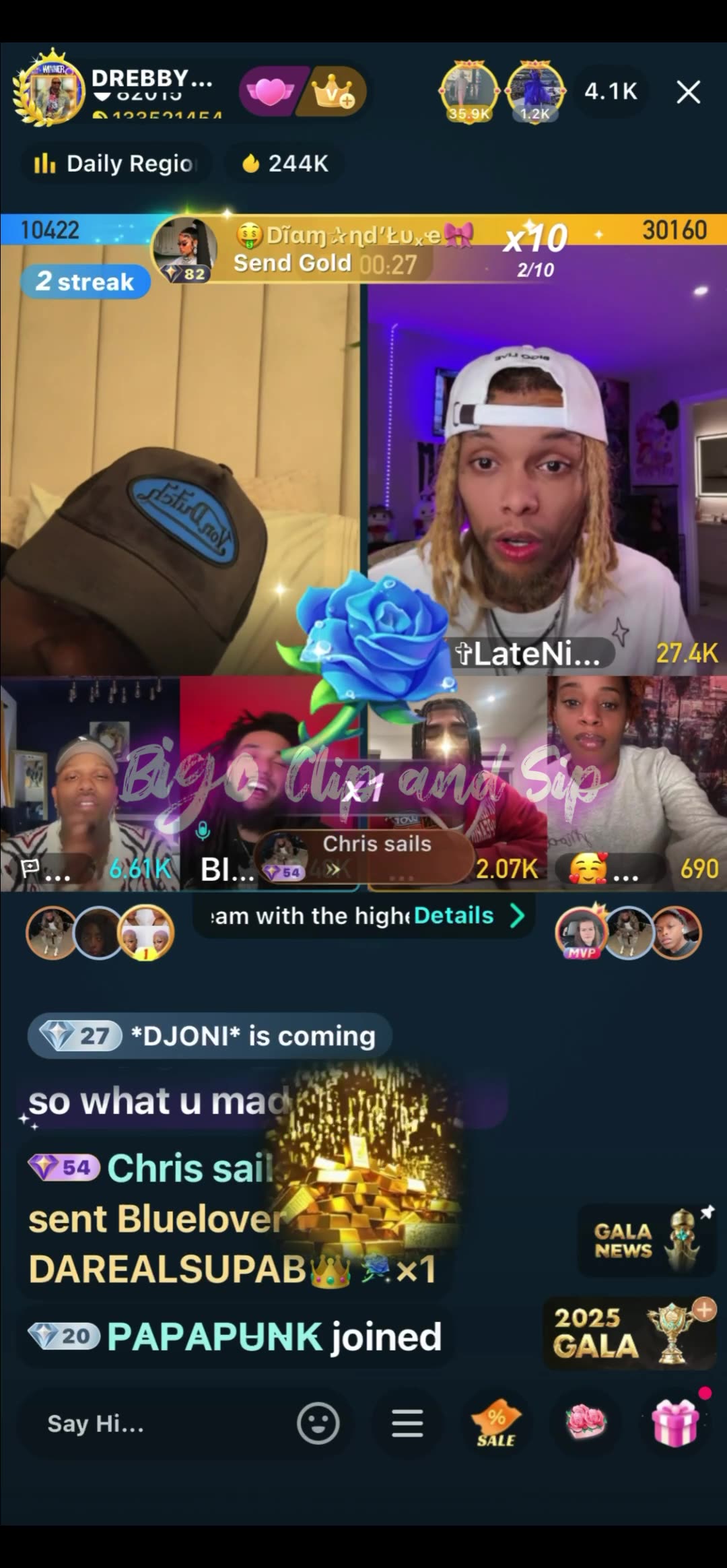 Team PK TY LateNight Maj Supa DreBaby Papi 12/3/25 #bigoclipandsip