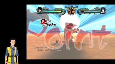 Naruto Clash of Ninja Revolution 2 (Dolphin) Might Guy Time Attack run!