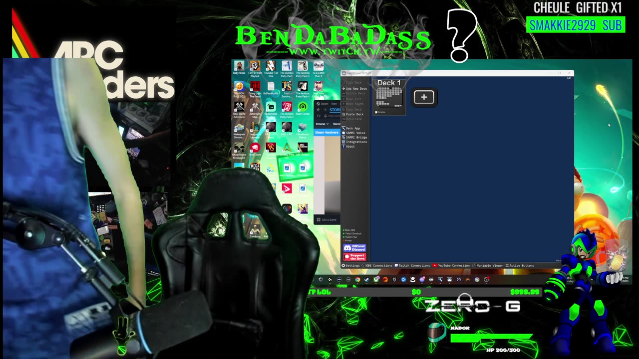 Low on energy today, Maybe gaming will wake me up! | #ZeroG #allegedly #3DPrintDaddy #Grandma #BaDass