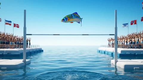 Which Fish Jumps the Highest? | Animal Olympics