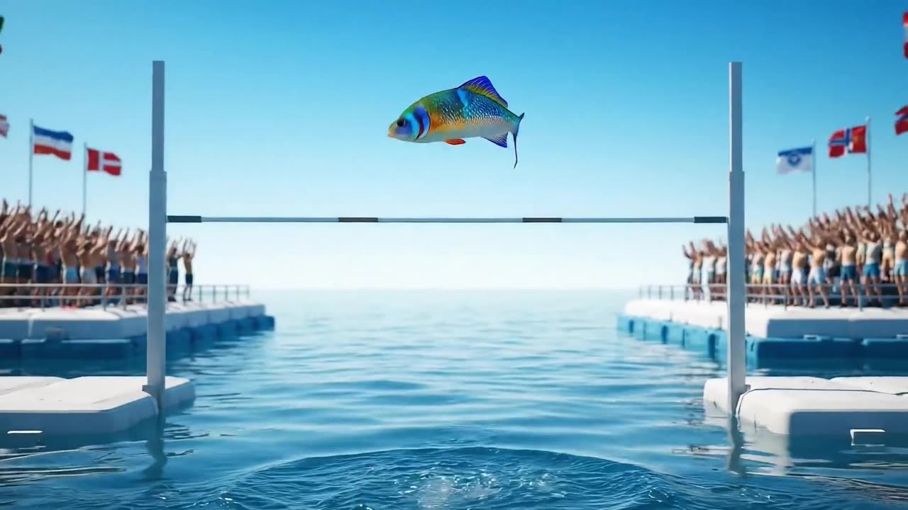 Which Fish Jumps the Highest? | Animal Olympics