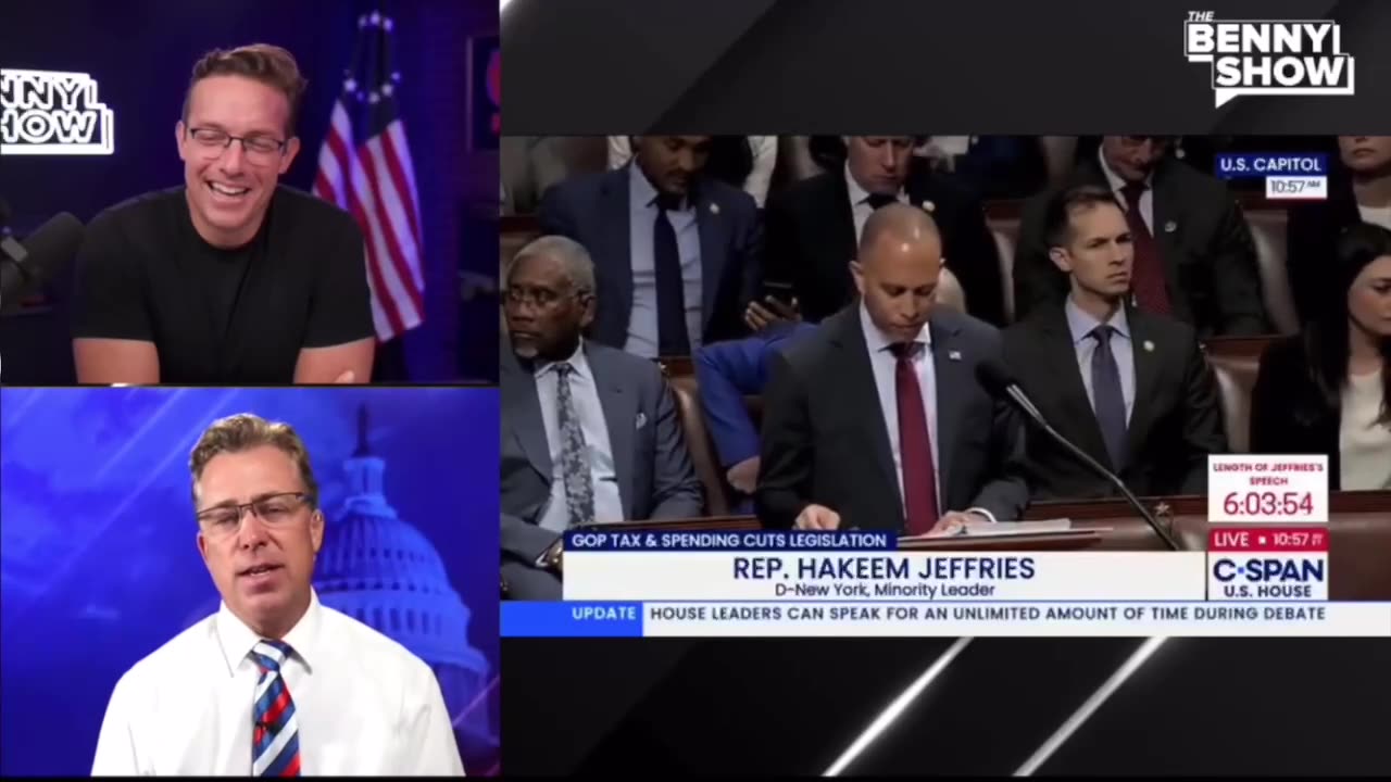 'Are you rapping?' GOP lawmaker mocks Hakeem Jeffries' historic floor speech