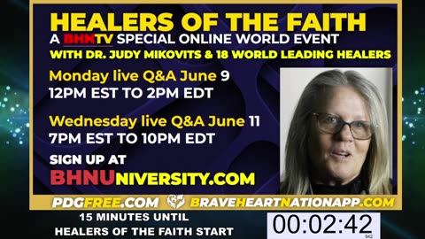 HEALERS OF THE FAITH WITH DR. JUDY MIKOVITS