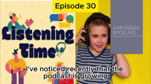 Episode 30 of the English Listening Time Podcast - University