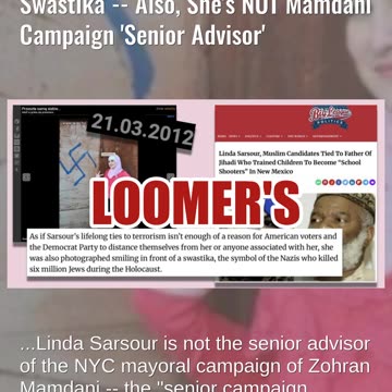 Fact Check: Linda Sarsour NOT Proven To Be Posing With Swastika -- Also NOT Mamdani Campaign Advisor