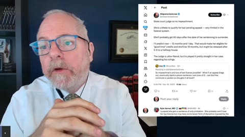 How much federal prison time is disgraced and convicted former WI Judge Hannah "Diner" Dugan