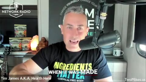 Tim James says McDonalds food doesn’t rot and is embalming Americans alive