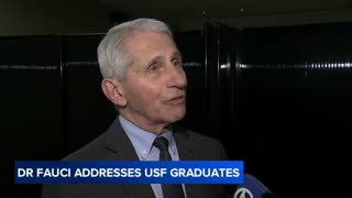 Dr. Fauci addresses USF graduates: 'Generation that can bring us together'