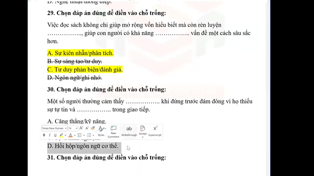 VĂN BUỔI 56 : LUYỆN ĐỀ