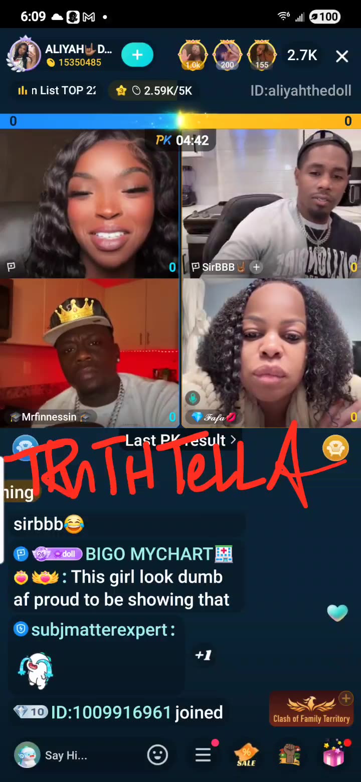 LIYAH THE DOLL 3RD SHIFT SOLO & TEAM PK