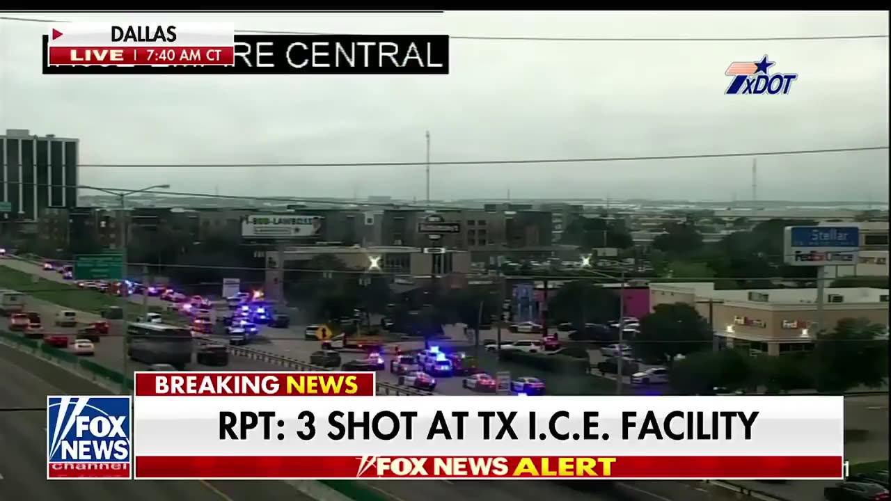 Sniper Attack at Texas ICE Facility Multiple Victims, Shooter Dead Breaking News