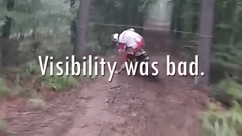 Angry man murder attempt #biker #cabletrap #angrypeople