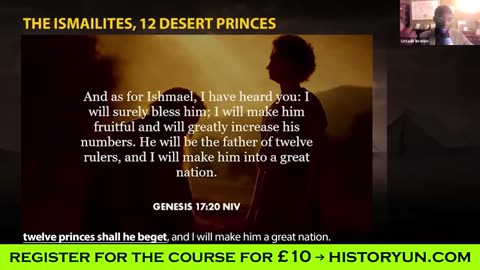 The 12 tribes of Isma'el