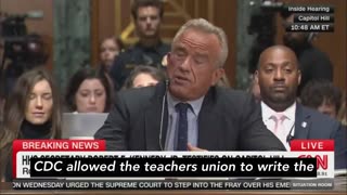 RFK Jr. just went off for 2 minutes straight tearing into the politicization of COVID.