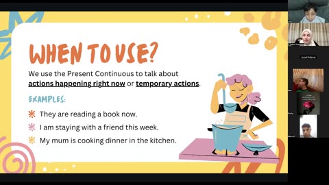 Present progressive Class (12)