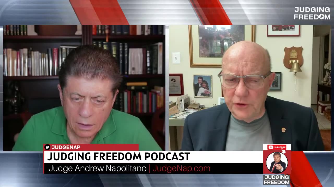 Special Edition: Andrew Napolitano Host of Judging Freedom interviews Col. Lawrence Wilkerson