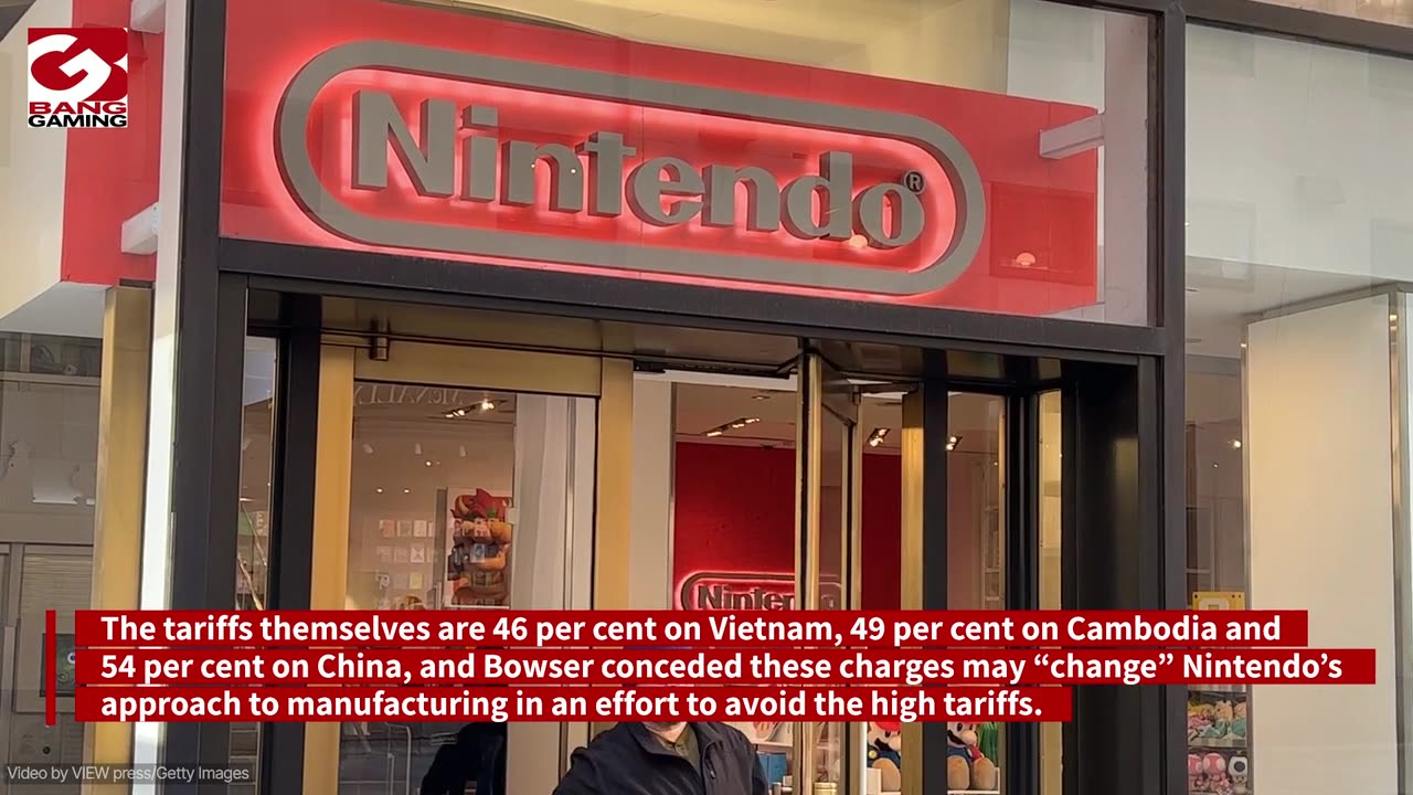 Nintendo ‘actively assessing’ Trump tariff impact on Switch 2 in U.S.