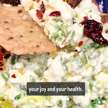 Five Minutes Mediterranean Feta Dip 😱😱