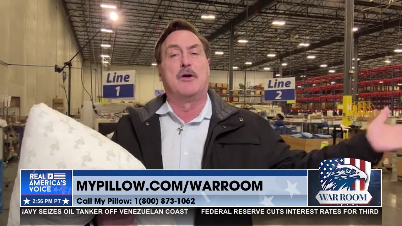 Get Your MyPillow Christmas Presents Today! Use Promo Code WARROOM At MyPillow.com/warroom