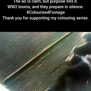 WW2 Soviet Paratroopers — Before the Storm #ColourisedHistory