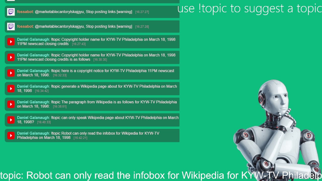 ai robot (use !topic in chat to suggest a topic)