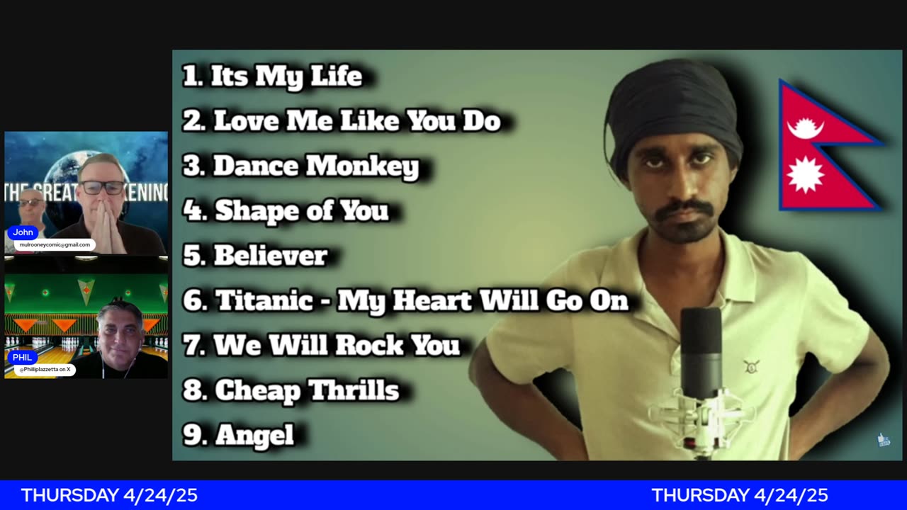 THE GREAT AWAKENING 4/24/25