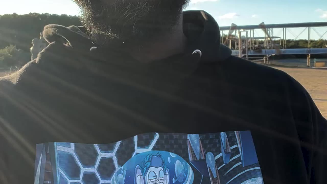 Dr. Degen in The Outer Banks Recording The SydTek Metaverse Guild Podcast in 2021