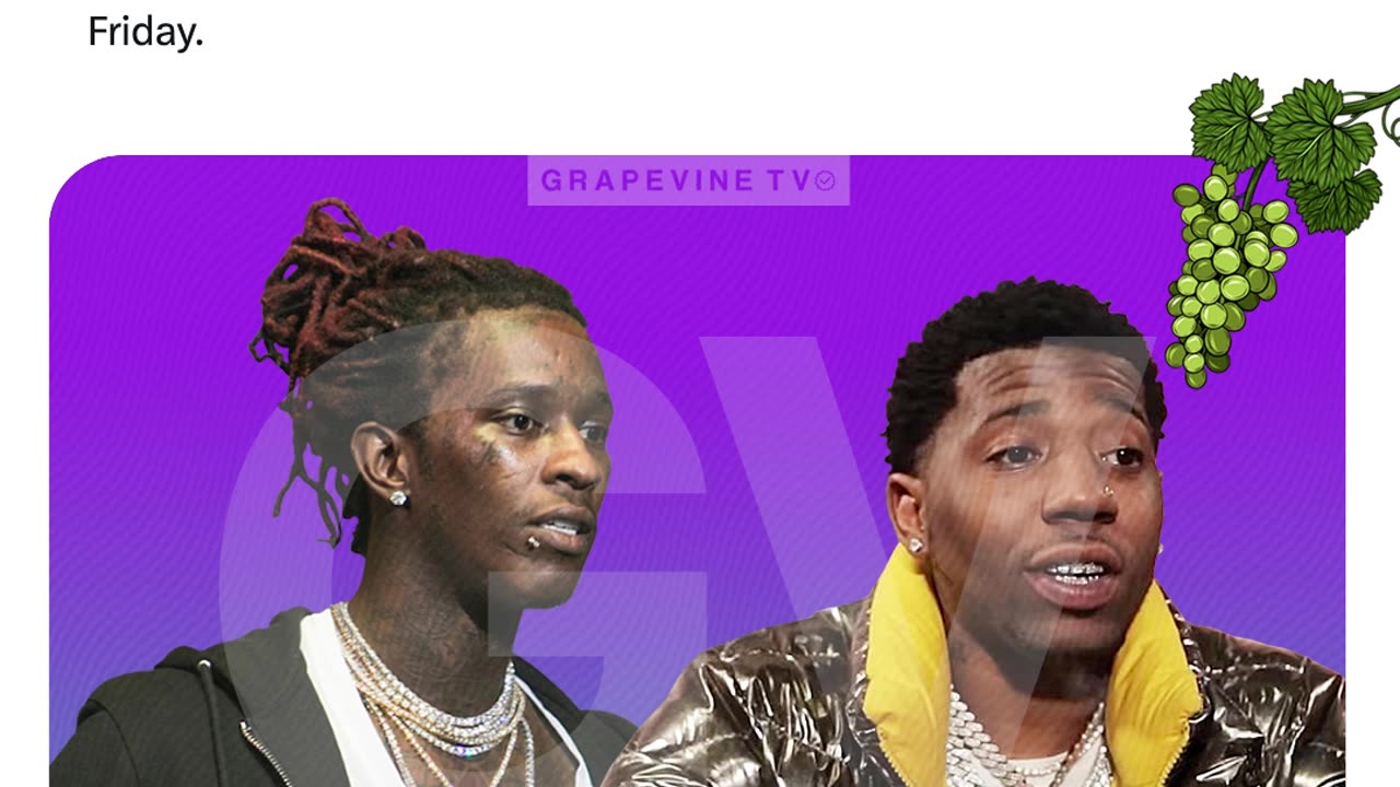Young Thug And YFN Lucci Are Releasing A New Song Together This Friday.