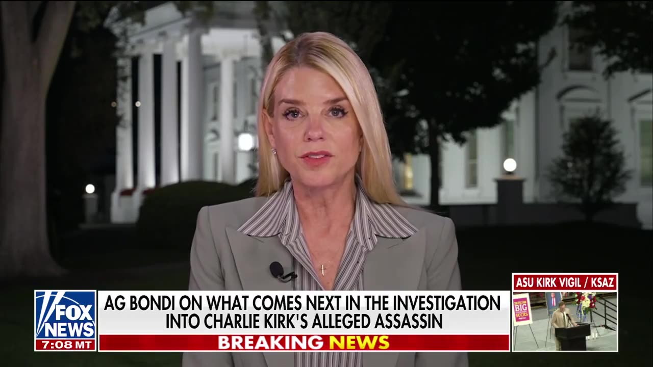 BONDI ON HANNITY: They thought they silenced Charlie Kirk